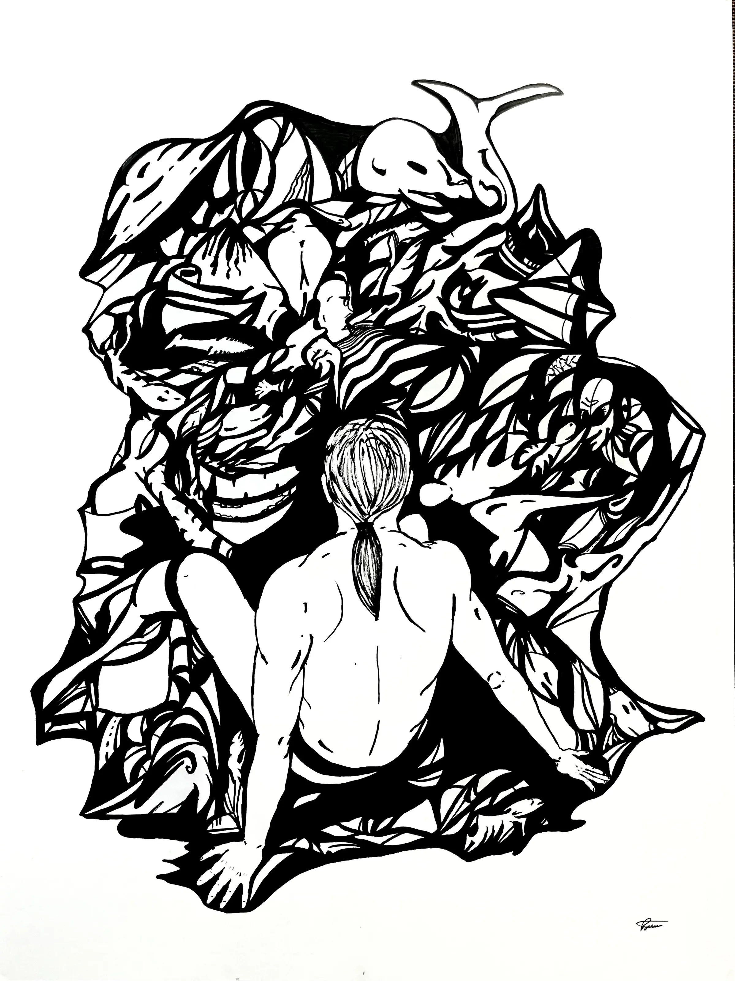 La tinta y yo